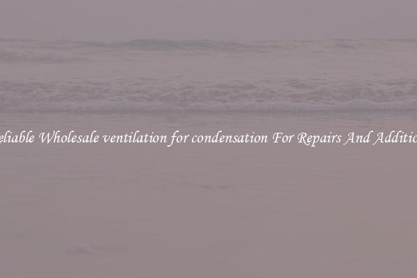 Reliable Wholesale ventilation for condensation For Repairs And Additions